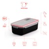 Valira 6090/15 Airtight Container 0.75 L Made in Spain Black