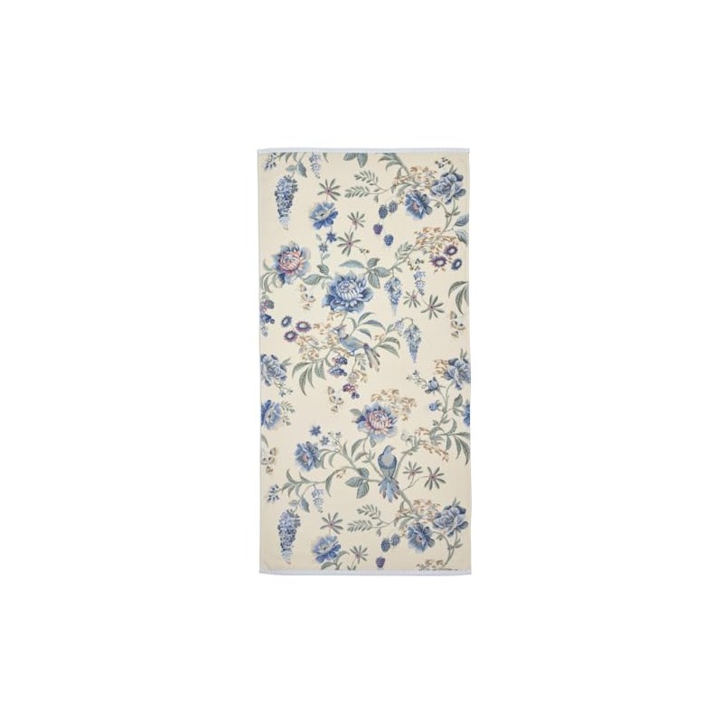 PiP Studio Secret Garden Bath Towel White Blue 70 x