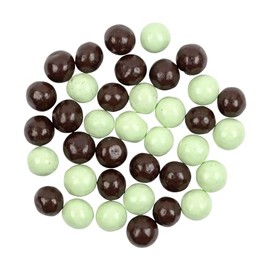 Chocolate Mint Cookie Bites, OliveNation Mint Chocolate Covered Cookie Bites for Edible Decoration, Mixes, Snacking 6oz