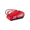 YONEX 9 Pack Tennis Bag (Scarlet), Red
