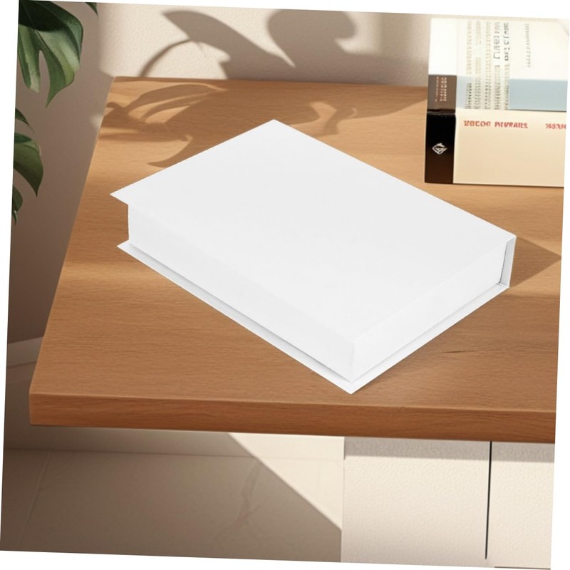 GLEAVI 3pcs Decorative Faux Books for Aesthetic Home Decor Lightweight