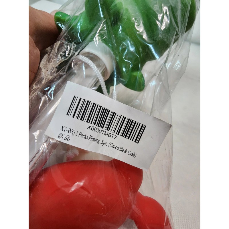 XY-WQ 2 Packs Floating Pool Thermometer w/ String For Pool