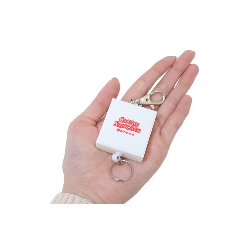 ESK Japan Crayon Shin-chan Rubber Reel Key Chain SatoCoco Nocado