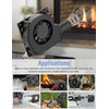 Wathai USB Cooling BBQ Blower Fan 120mm x 32mm DC