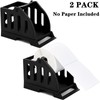 DEAYOU 2-Pack Label Holder for Rolls, Thermal Label Stand Holder
