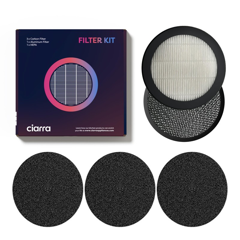 CIARRA Desktop Range Hood Filters