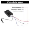 NuIth Car Radio Amp Amplifier Wiring Harness Adapter Compatible with