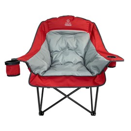 Venture Forward Oversized Folding Camping Chair - Portable and Comfortable, 400 lbs. Weight Capacity - Perfect for Camping and Outdoor Activities