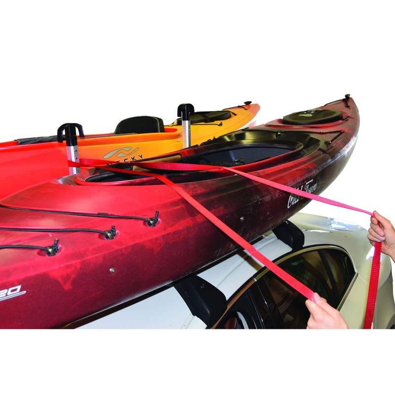Malone Stax Pro2 Universal Car Rack Folding Kayak Carrier (2