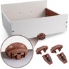 10PCS Drawer Slide Track Guide Glide for kenlin for Rite