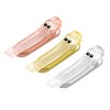 3pcs Automatic Bookmark, Book Marks for Reading Women, Non-Slip Visualized