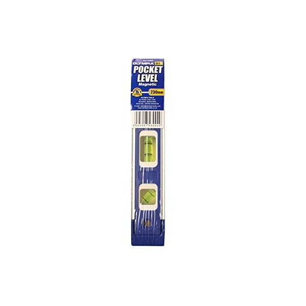 Olympia OLY43002 Magnetic Torpedo Pocket Level - 230mm
