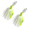 Reaction Tackle Breaker Blade Jig - 1/2oz - Chartreuse White