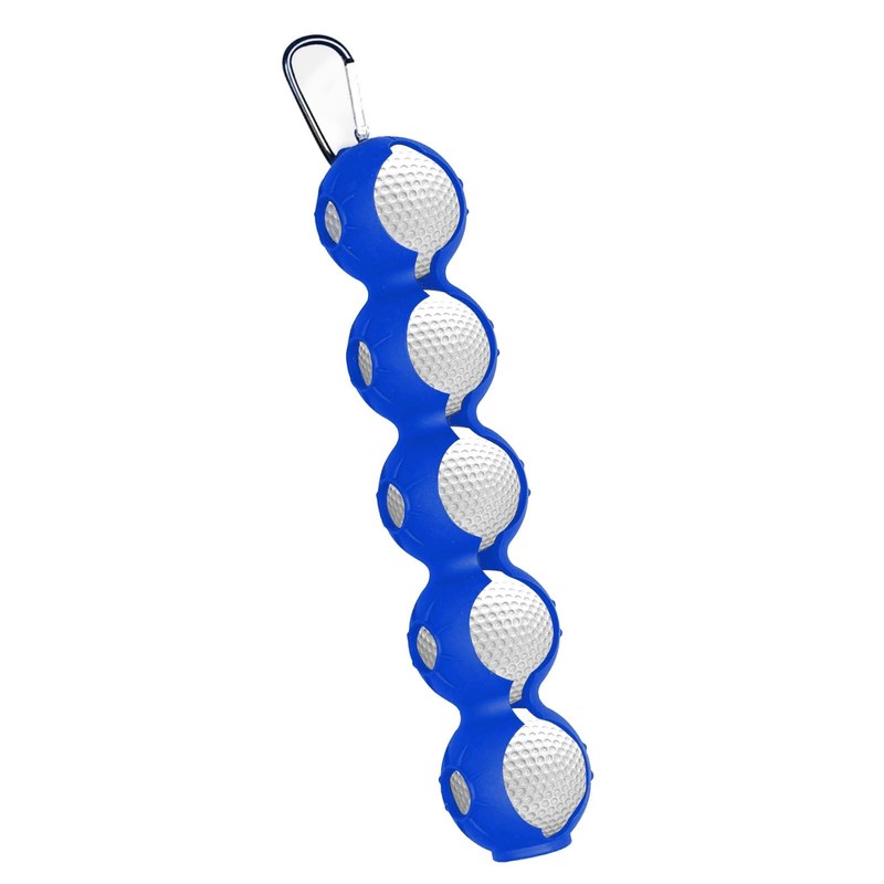 CBMZHF Golf ball clip with carabiner, can hold 5 balls,
