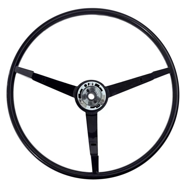 CJ Classics Black Reproduction Steering Wheel Mustang W/ Alternator 65-66