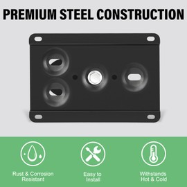 No Drill Front License Plate Bracket Holder Compatible with Volkswagen 2015-2020 MK7 GTI, Rust-Proof License Plate Mount Adapter, Bumper Grille Car Tag Frame with Anti-Theft Screws Accessories