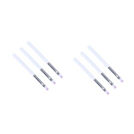 Healeved 6pcs Gel Nail Brush Therapy Pen Nail Art Brushes for Cleaning Tools Kit