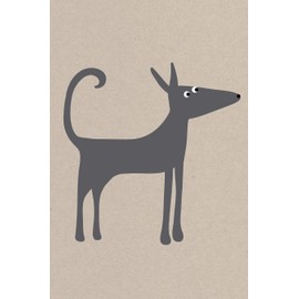 Notes: A Blank Dot Grid Notebook with Pharoah Hound Dog Cover Art