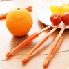 2 Pcs Orange Peeler Tools Citrus Peel Cutter Plastic Easy