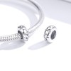 ARTCHARM Abalorios espaciadores de plata de ley 925 para pulseras