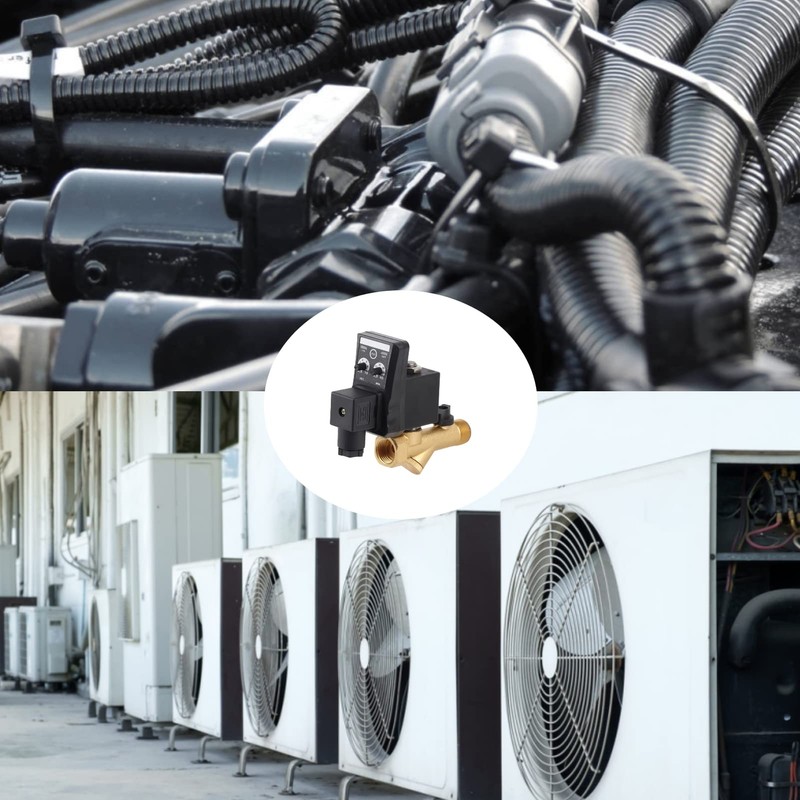 Válvula de Drenaje Electrónica DN15, Válvulas de Control Temporizada Automática