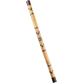 Meinl Percussion DDG1-BR 47" Bamboo Didgeridoo with Hand Painted Native Design, Brown (VIDEO)