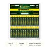 GoGreen Power (24048) Eco Friendly Alkaline AA Batteries - No