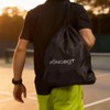 PONGBOT 50 Pack Tennis Balls with Bag, Pressureless and High