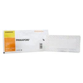 Smith & Nephew Primapore White Polyester Nonwoven Island Dressing Sterile 4 x 8" 20 per Box