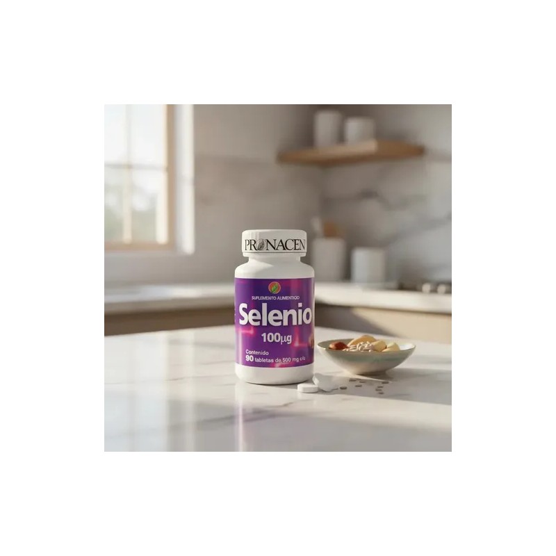 Selenio 90 Tabletas de 100 Mcg Pronacen Suplemento Alimenticio