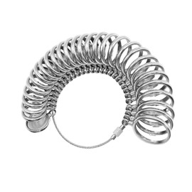 Conkoo Size Gauge, Ring Gauge, Size 1 to 28, Metal, Ring Gauge, Size Pairing, Accessory, Ring, Wedding, Engagement Pair, Gift