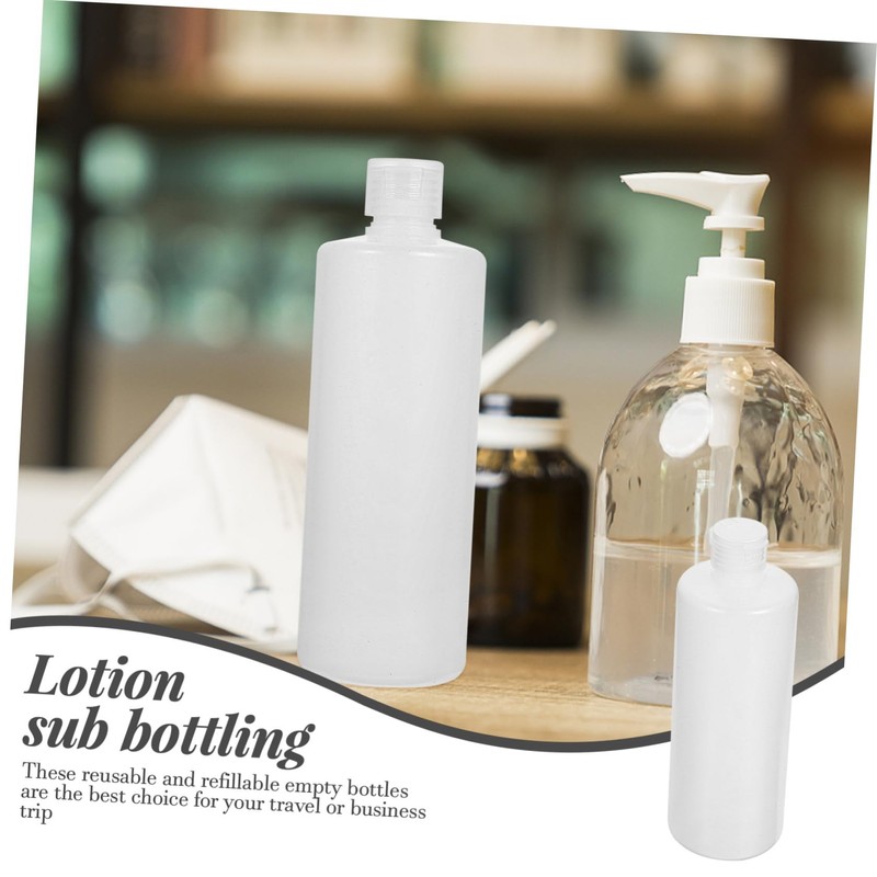 Baluue 3pcs Travel Toiletries Bottles Wear-Resistant Household Lotion Bottles for