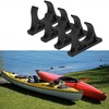Paddle Oar Holder Clips Keeper,4 pcs Durable Nylon Kayak Paddle