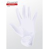 GLAMORY Women's Gloves, 100 DEN, White, One Size