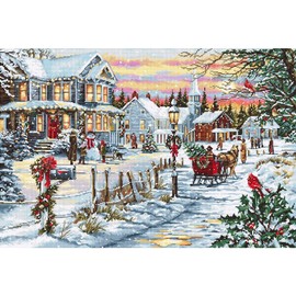 Lucas Cross Stitch Set, Cotton, Multicoloured, 30 x 23 cm