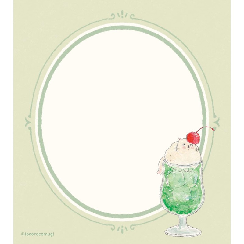Furukawa Paperwork LM382 Memo Pad, Tokoro Barley, Coffee