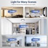 YELIOLED 6 Pack 2640LM LED Flush Mount Ceiling Light Fixture,