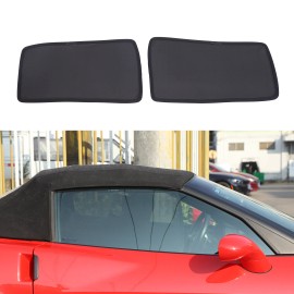 autopart2021 Car Window Screen Sun Shade Mesh Cover Windshield For Corvette C6 2005-13 US