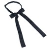 TieurTie Girls Bow Tie, Black, Stylish, Single Bow Tie, Juniors,