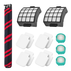 AZ3002 Replacement Brush Roll Filters and Odor neutralizer cartridge for Shark AZ3002 AZ3000 AZ3000W Stratos Duo Clean PowerFins Upright Vacuumm, Part XHFAZ3000 XFFKAZ3000 and 1541FC3000