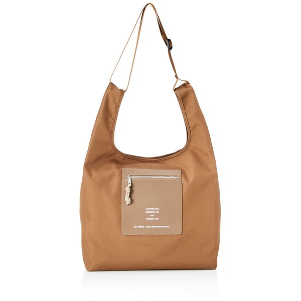 Kuko 21531-11605 Women's Shoulder Bag, 3-Way A4, Lightweight, Recycled, Plastic