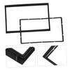 Alipis Double Din Dash Installation Kit Car Stereo Frame for
