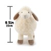 MR ViviCare 8.5" White/Cream Sheep Stuffed Animals for Boys and