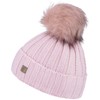Faera Bobble Hat Women's Lined Winter Hat Knitted Hat Girls