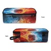 Renewold Basketball Large Capacity Pencil Case with Zipper Aesthetic Pen