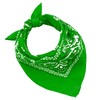 JOPHY & CO. 3/5/10 Pack 100% Cotton Bandana Scarf for