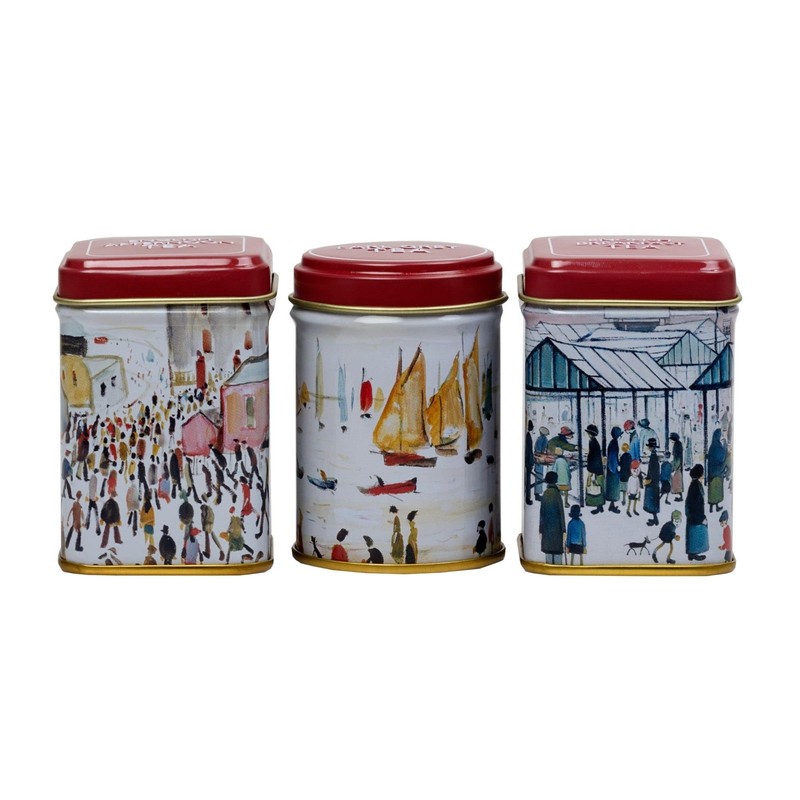 New English Teas The Lowry Mini Tea Tin Set of