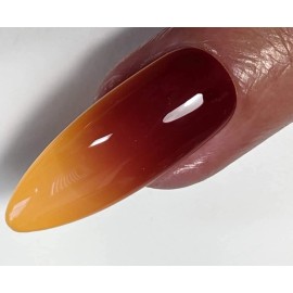 Parrot Polish Sunset Burn Solar Nail Polish - Orange/Red