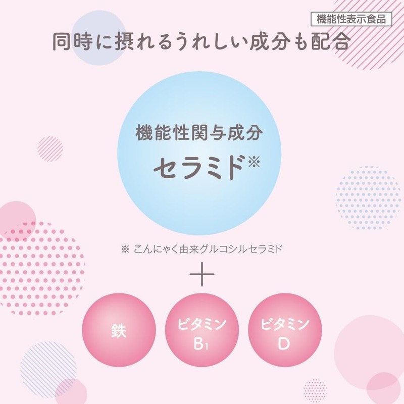 素肌記念日 モイストヌードサプリ 28粒 肌の乾燥 セラミド 潤い 保湿 インナーケア