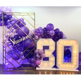 Purple Balloons Kelfara Party Balloons 100 Pcs 12 Inch Purple Latex Balloons for Birthday Weddings Anniversary Graduation Purple Theme Party Decorations